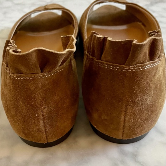 TT Milano suede open toe flats size 38 - Picture 6 of 8